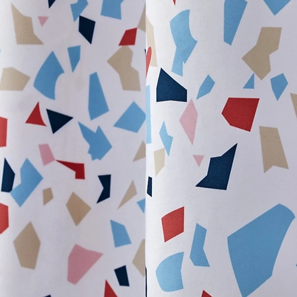 🩵 Colorful Confetti Shower Curtain 🩵